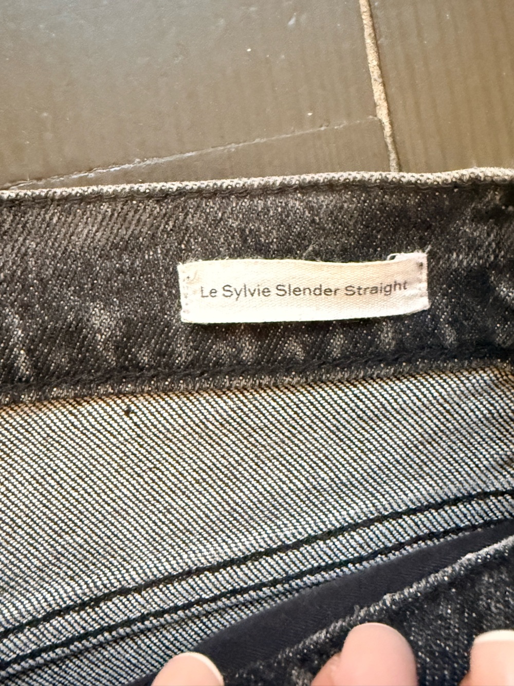 Frame Denim Metallic Le Sylvie Jean - Picture 6 of 6